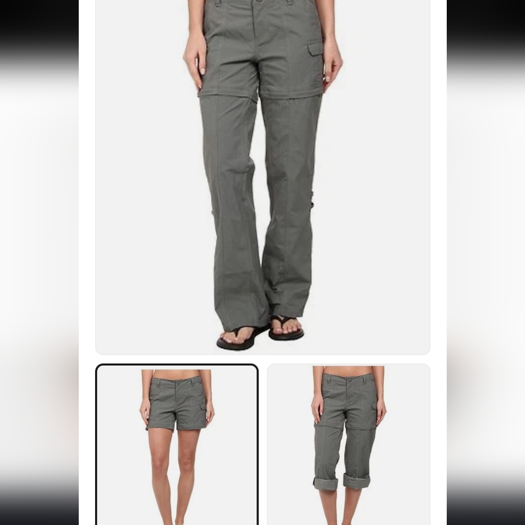 The North Face Paramount Convertible Hiking Pants Nylon Women’s Size 4